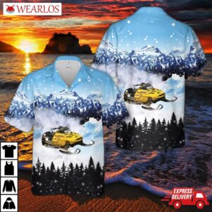 2000 Ski-doo Mxz500 Snowmobile Hawaiian Shirt