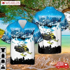 2022 Ski-doo Hawaiian Shirt