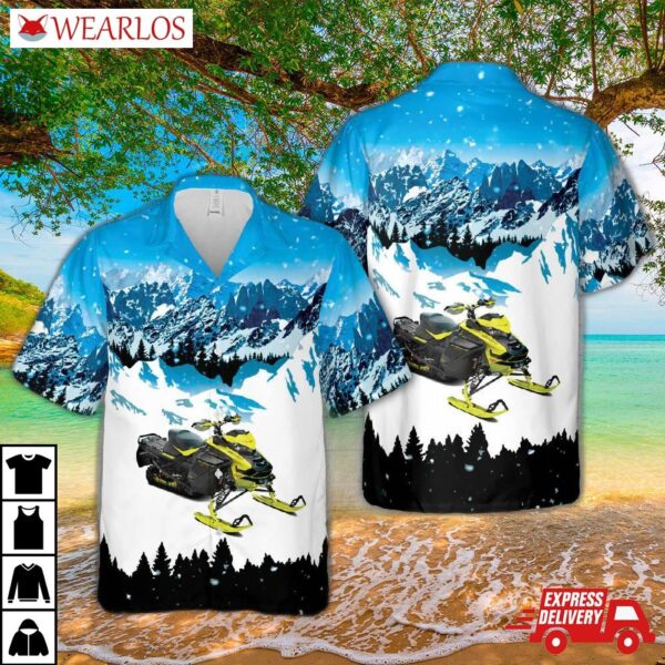 2022 Ski-doo Hawaiian Shirt