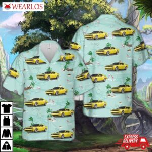 2023 Dodge Challenger Hawaiian Shirt