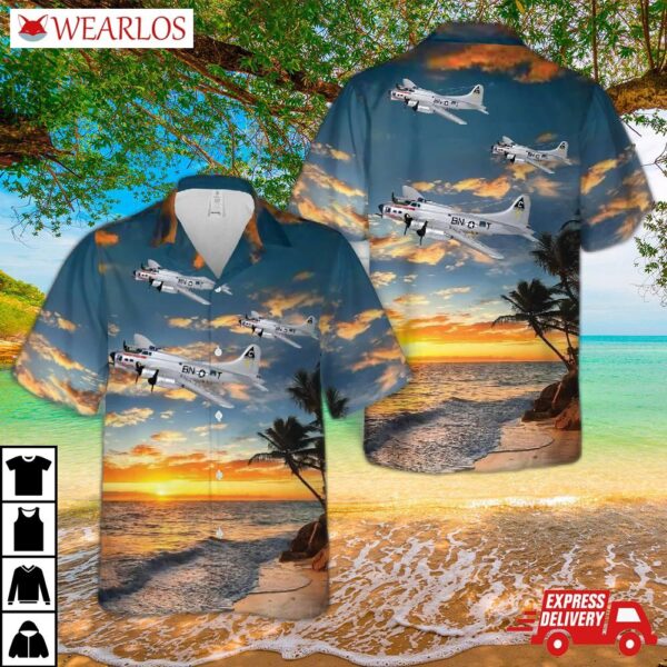 359th Bomb Squadron, 303rd Group "duchess" Daughter B-17g Wwii Hawaiian Shirt