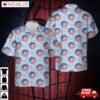 4th Of July Blue And Red Donuts Hawaiian Shirt