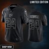 A.j. Terrell 24 Atlanta Falcons Black Reflective Limited Jersey - Men