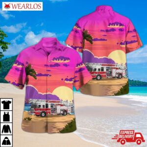 Abbotsford, British Columbia, Abbotsford Fire/rescue Hawaiian Shirt