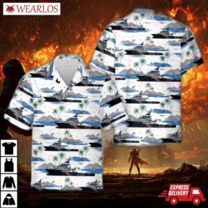 Abeille Bourbon Tugboat Hawaiian Shirt