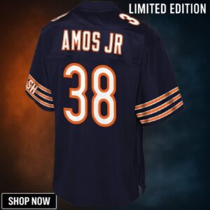 Adrian Amos Chicago Bears Nfl Pro Line Player Jersey - Navy