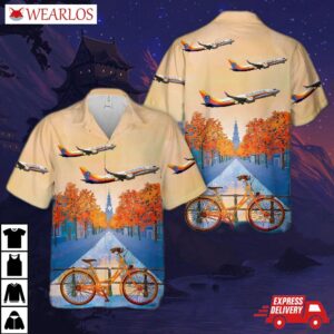 Air Jamaica 737-800 Hawaiian Shirt