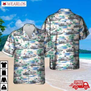 Air National Guard (ang), 109th Airlift Squadron Hawaiian Shirt