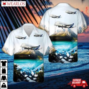 Airbus Beluga A300-600st (super Transporter) Hawaiian Shirt