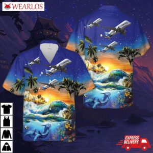 Airbus Beluga Xl (airbus A330-700l) Hawaiian Shirt