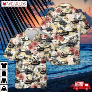Airbus Helicopters Ec145t2 Hawaiian Shirt