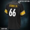 Alan Faneca Pittsburgh Steelers Nfl Pro Line Retired Player Jersey - Black