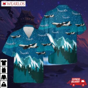 Alaska Air National Guard 168th Wing Boeing Kc-135r Stratotanker 63-8876 Hawaiian Shirt