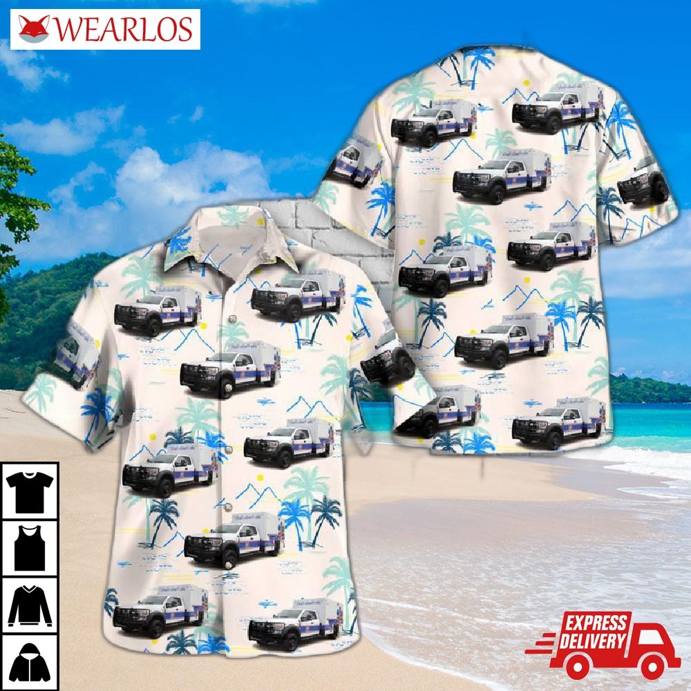 Albemarle, North Carolina, Stanly County Ems Hawaiian Shirt