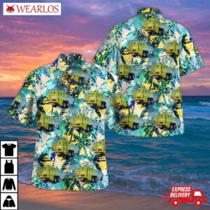 Alexandria, Louisiana, England Airpark Fire Department Arff Hawaiian Shirt