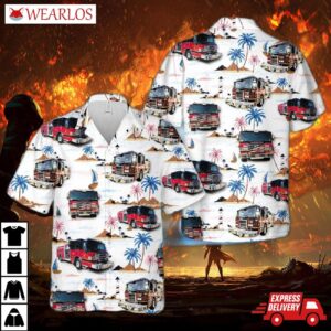 Alexandria Louisiana Fire Department Hawaiian Shirt