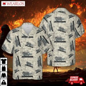 Allison V-1710-7 V-12 Engine Hawaiian Shirt