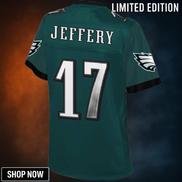 Alshon Jeffery Philadelphia Eagles Nfl Pro Line Womens Player Jersey - Midnight Green