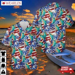 America Liberty, 4th Of July Hawaiian Shirt