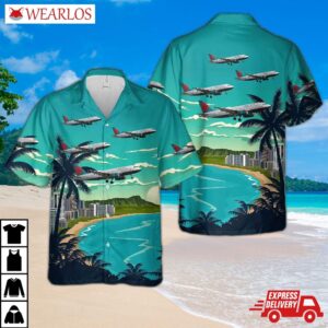 American Airlines “america West” A319 Livery Hawaiian Shirt