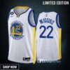 Andrew Wiggins 22 -23 Golden State Warriors White Association Edition Jersey No.6 Patch