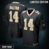 Andy Dalton New Orleans Saints Game Player Jersey - Black Nfl