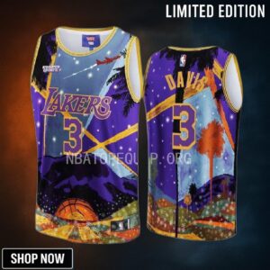 Anthony Davis 3 Los Angeles Lakers & Kidsuper Studios Unisex Hometown Jersey