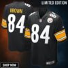 Antonio Brown Pittsburgh Steelers Nike Game Jersey - Black