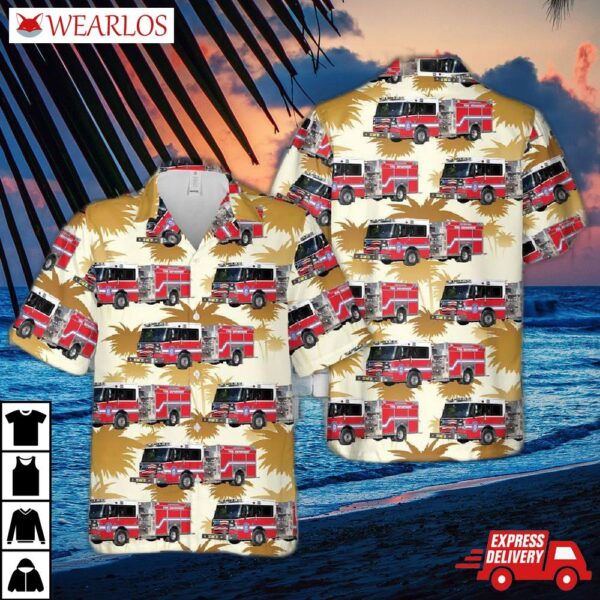 Apopka Florida Fire Department Hawaiian Shirt