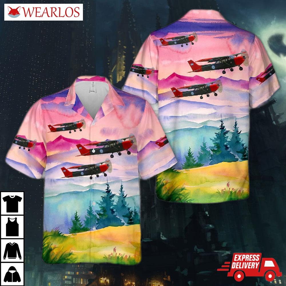Argentine Army Cessna T-41d Mescalero Hawaiian Shirt