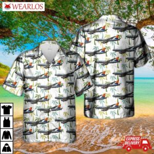 Arizona Air National Guard 161st Refueling Wing Boeing Kc-135r Stratotanker (717-148) Hawaiian Shirt