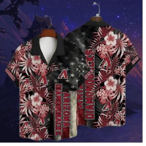 Arizona Diamondbacks Cactus Twilight Hawaiian Shirt