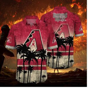 Arizona Diamondbacks Desert Bloom Hawaiian Shirt