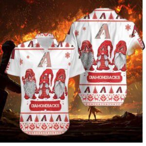 Arizona Diamondbacks Gnomes Cactus Dream Hawaiian Shirt