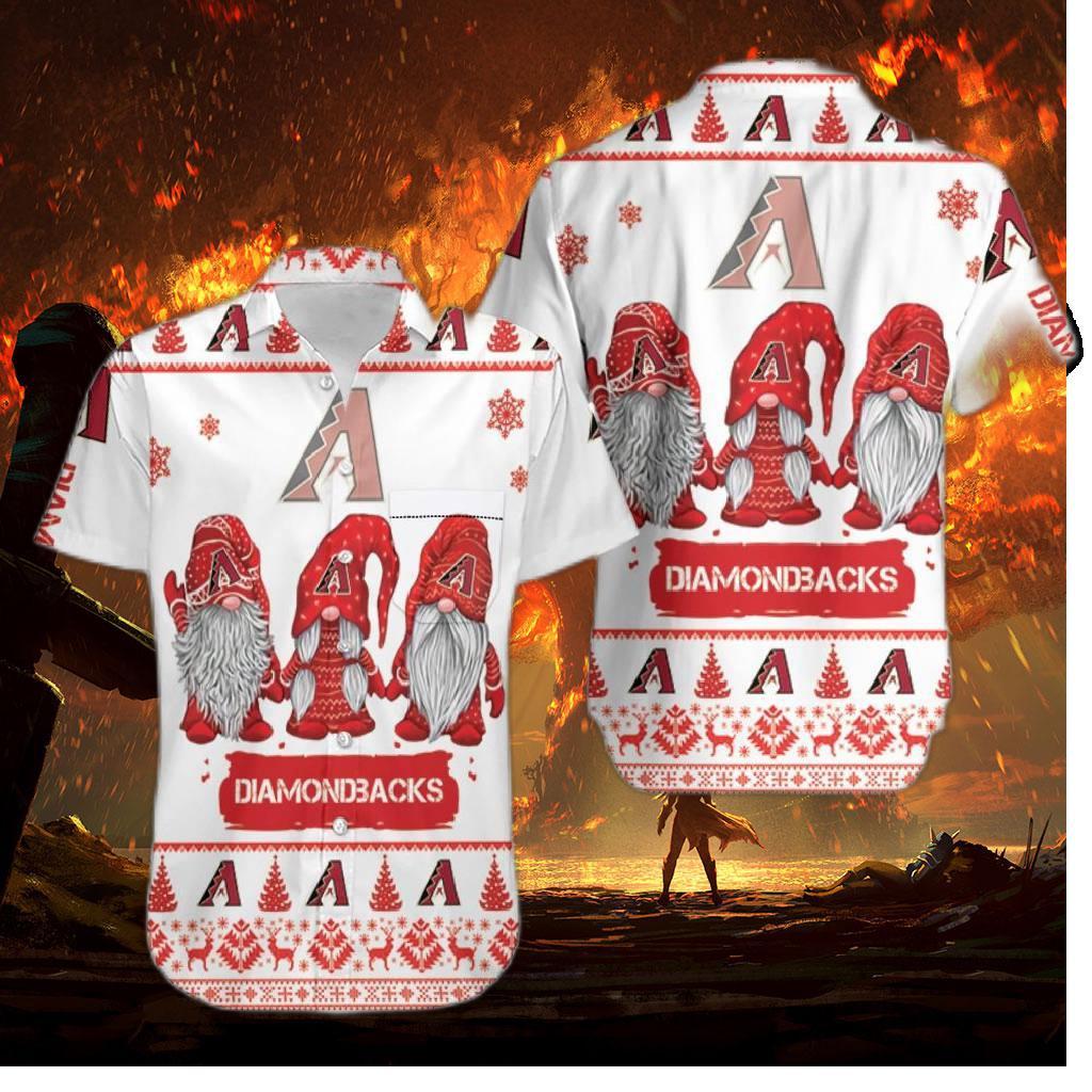 Arizona Diamondbacks Gnomes Cactus Dream Hawaiian Shirt