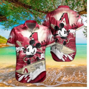 Arizona Diamondbacks Mickey Canyon Hawaiian Shirt
