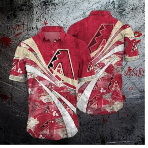 Arizona Diamondbacks Sandstorm Style Hawaiian Shirt