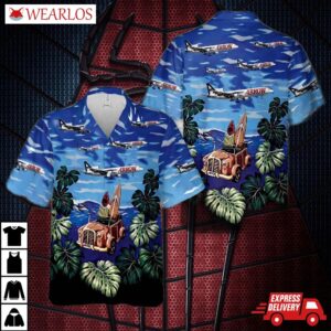 Arrow Air Lockheed L-1011-200(f) Tristar Hawaiian Shirt