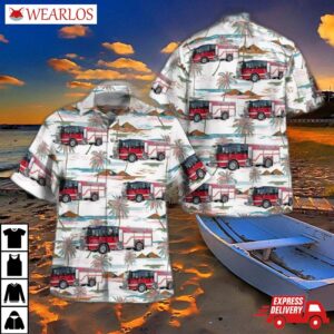 Ashtabula, Ohio, Saybrook Township Fire Department Hawaiian Shirt