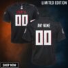 Atlanta Falcons Custom Game Jersey - Black Jerseys Nfl