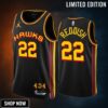 Atlanta Hawks Cam Reddish 22 -23 Black Statement Edition Jersey