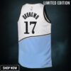 Atlanta Hawks Nike City Edition Swingman Jersey - Black Onyeka Okongwu Youth