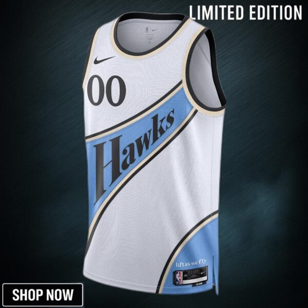 Atlanta Hawks Nike City Edition Swingman Jersey - Custom Unisex