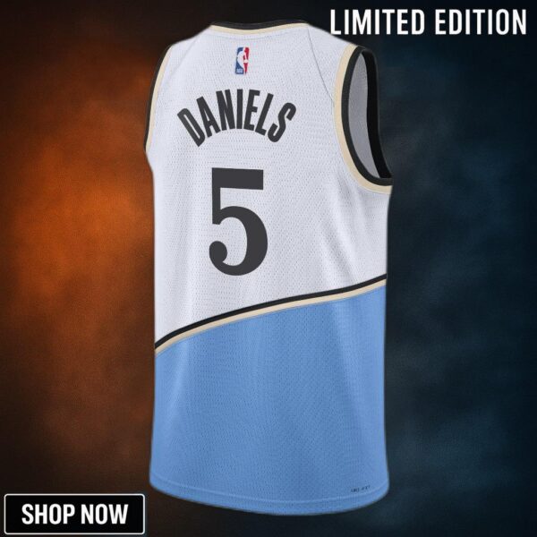 Atlanta Hawks Nike City Edition Swingman Jersey - White Dyson Daniels Unisex