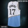 Atlanta Hawks Nike City Edition Swingman Jersey - White Onyeka Okongwu Unisex