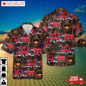 Augusta Fire Department Georgia Hawaiian Shirt