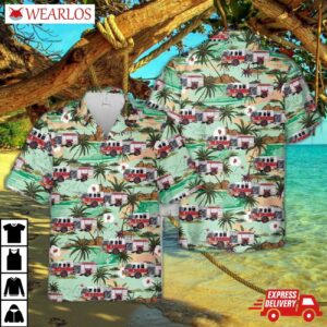Austin Fire Department Hawaiian Shirt