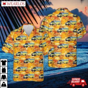 Austin-travis County Ems Texas Hawaiian Shirt