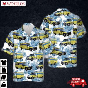 Austin-travis County Ems Texas Hawaiian Shirt