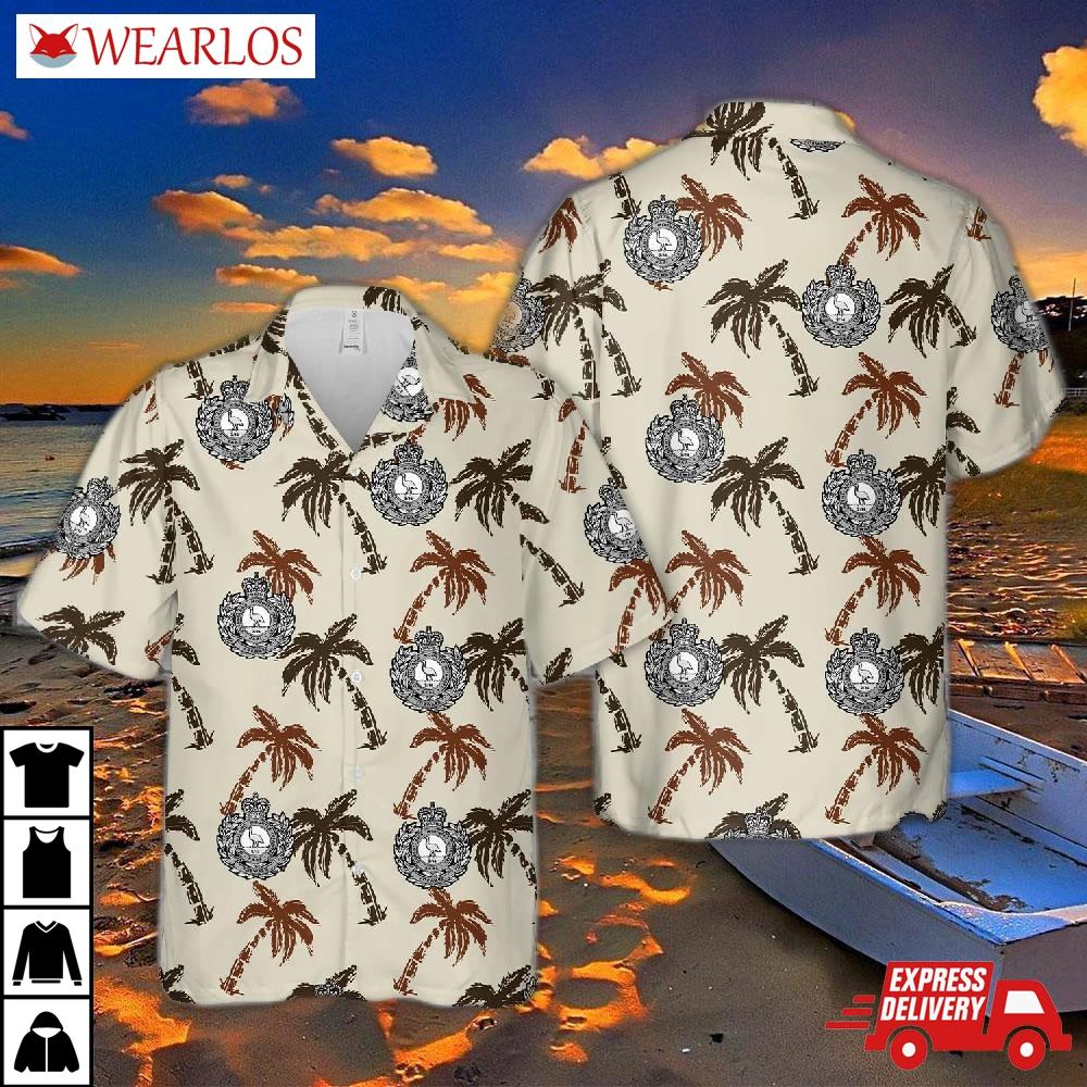Australian Army 2nd/14th Light Horse Regiment (queensland Mounted Infantry) Hawaiian Shirt